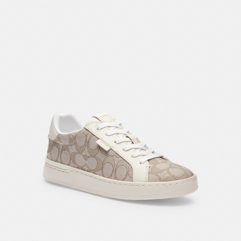 Coach Lowline Low Top Stone Sneakers Dames Grijs | NL_CH45862