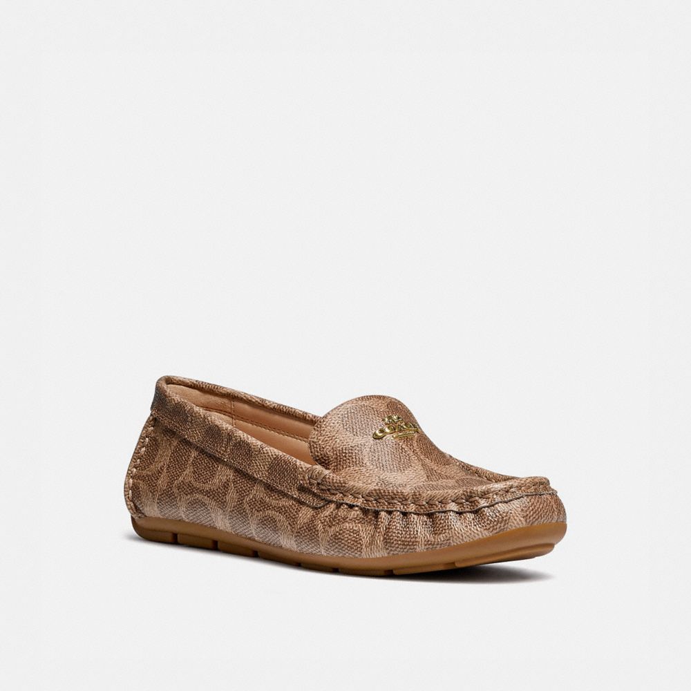 Coach Marley Driver Loafers Dames Bruin | NL_CH91025