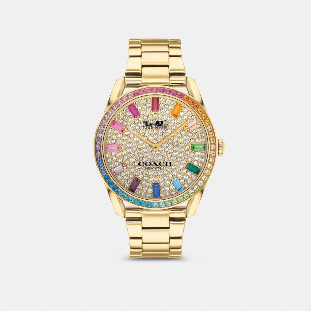 Coach Preston 36 Mm Horloge Dames Goud | NL_CH47101