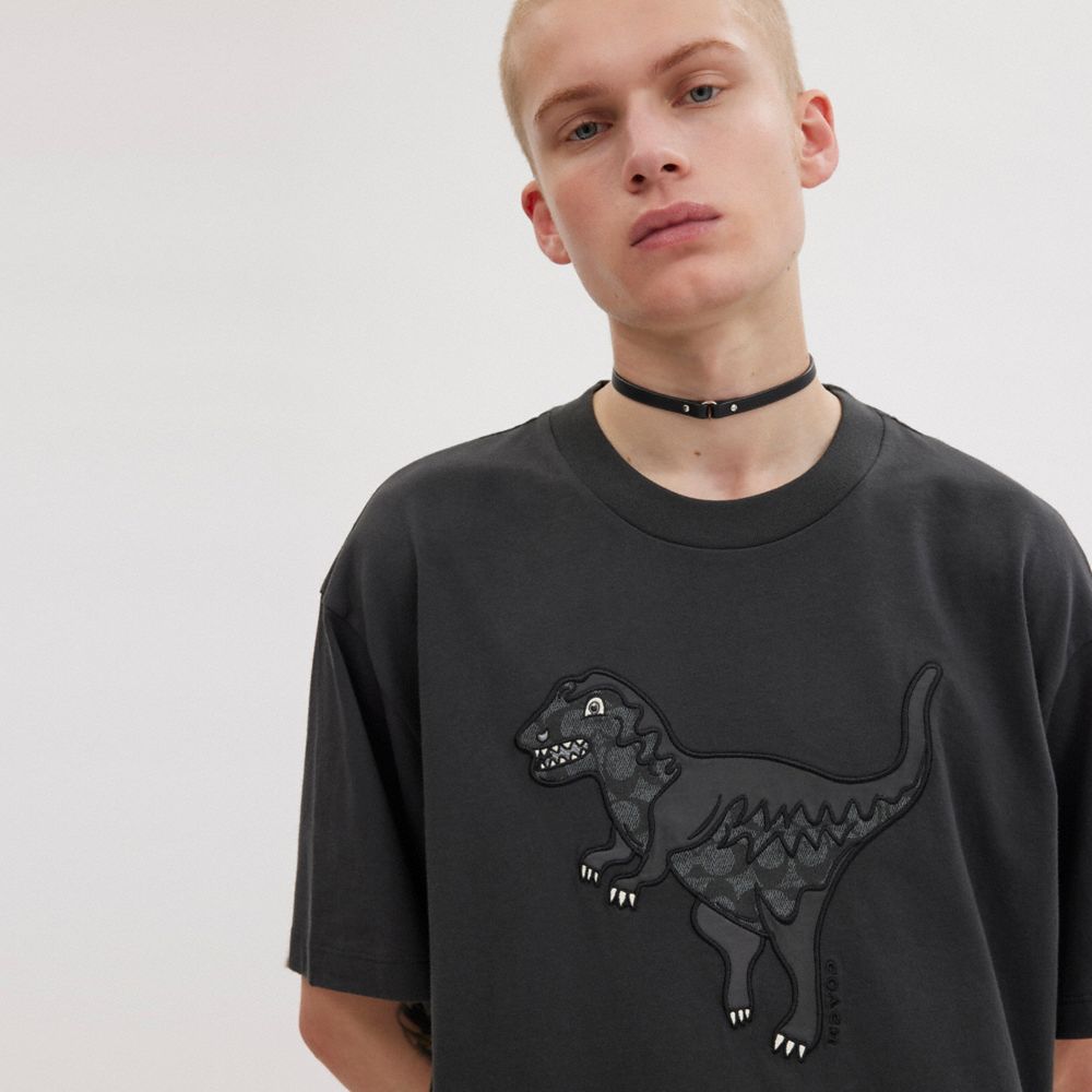 Coach Rexy T-shirts Dames Zwart | NL_CH59575