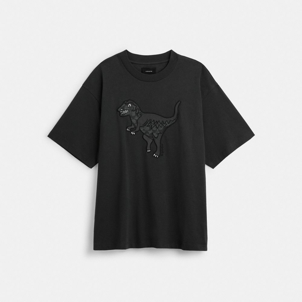 Coach Rexy T-shirts Dames Zwart | NL_CH59575