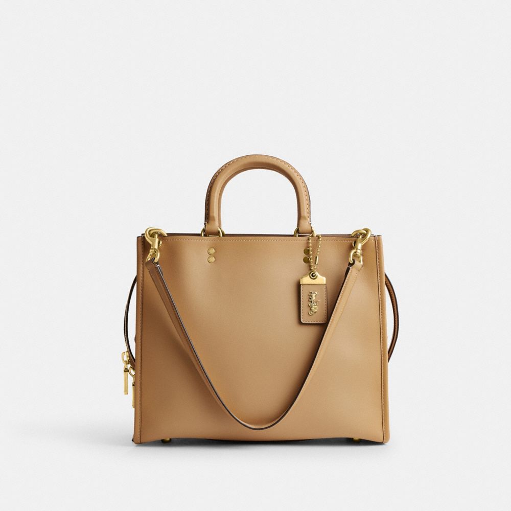 Coach Rogue Glovetanned Leather Handtas Dames Beige | NL_CH75547