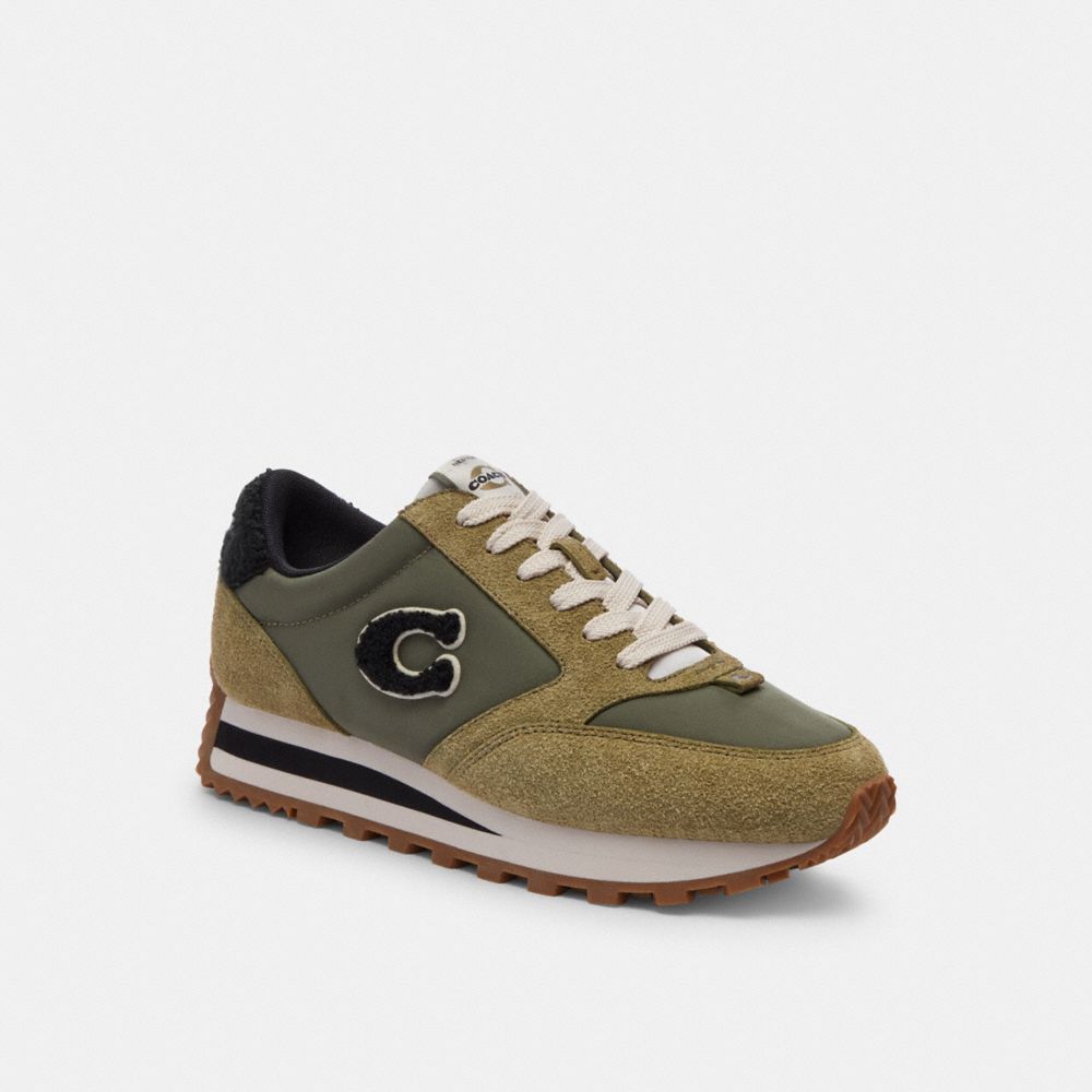 Coach Runner Moss Sneakers Dames Groen | NL_CH13868