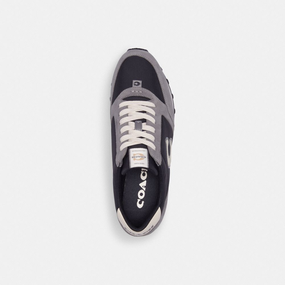 Coach Runner Sneakers Heren Zwart Grijs | NL_CH91085