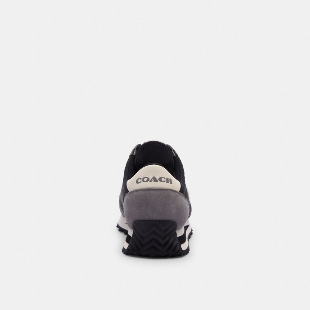 Coach Runner Sneakers Heren Zwart Grijs | NL_CH91085