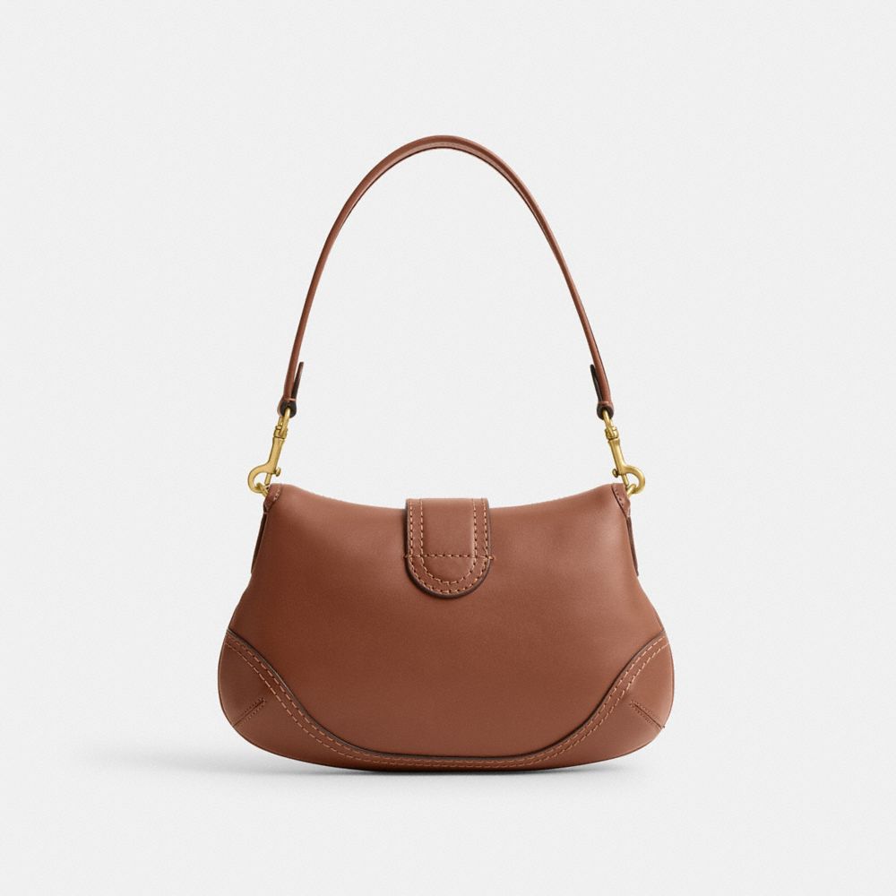 Coach Soho In Regenerative Leather Brass Schoudertassen Dames Bruin | NL_CH36863