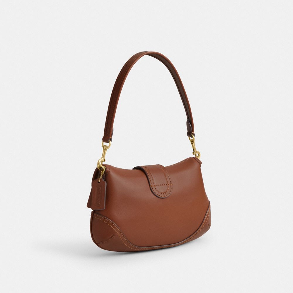 Coach Soho In Regenerative Leather Brass Schoudertassen Dames Bruin | NL_CH36863