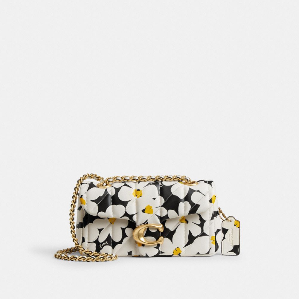 Coach Tabby 20 With Quilting And Floral Print Nappa Leather Schoudertassen Dames Gekleurd | NL_CH95433