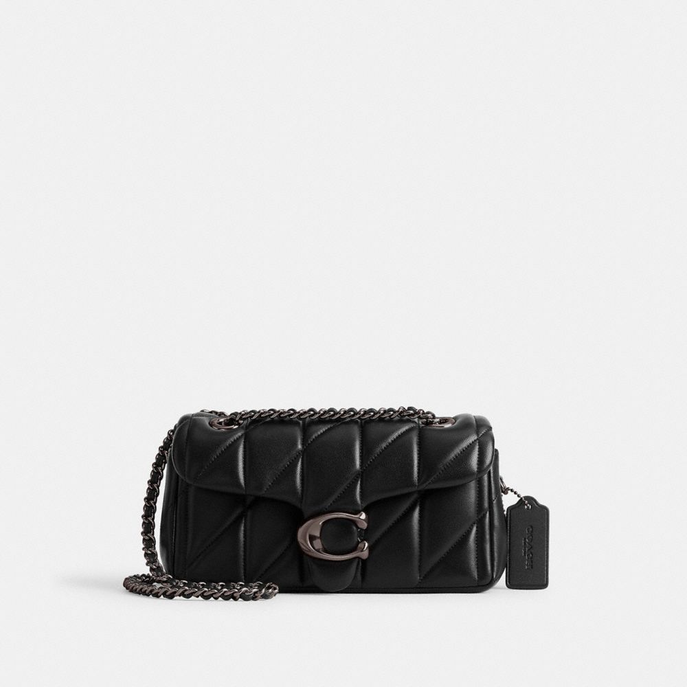 Coach Tabby 20 With Quilting Nappa Leather Schoudertassen Dames Zwart | NL_CH90218