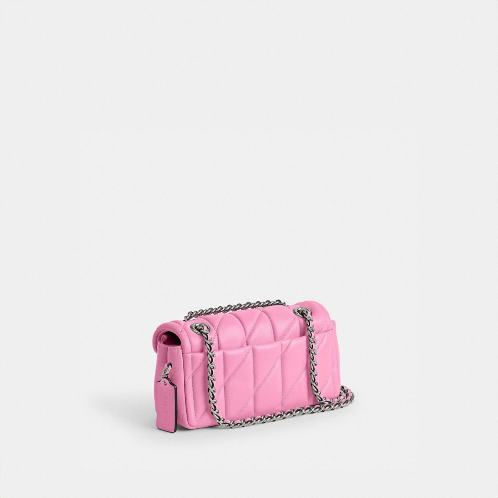 Coach Tabby 20 With Quilting Schoudertassen Dames Zilver Roze | NL_CH55944