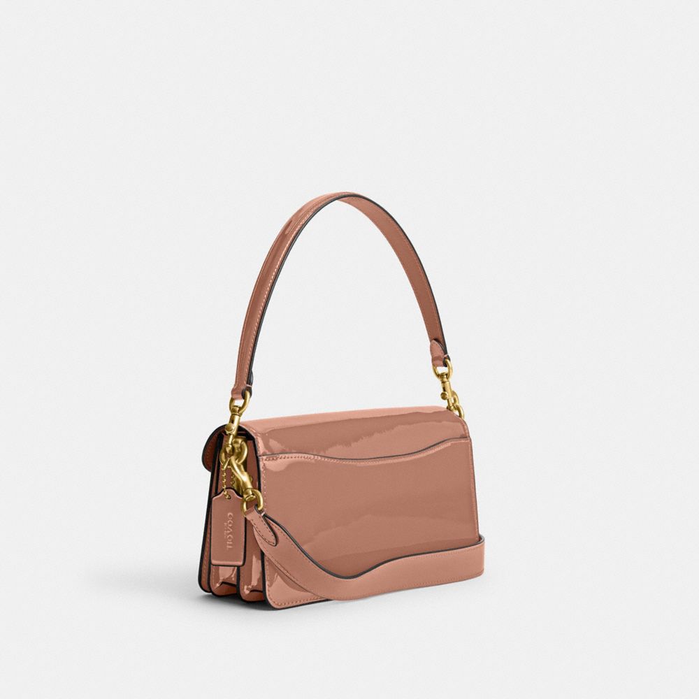 Coach Tabby 26 In Signature Leather Patent Leather Schoudertassen Dames Bruin | NL_CH95601