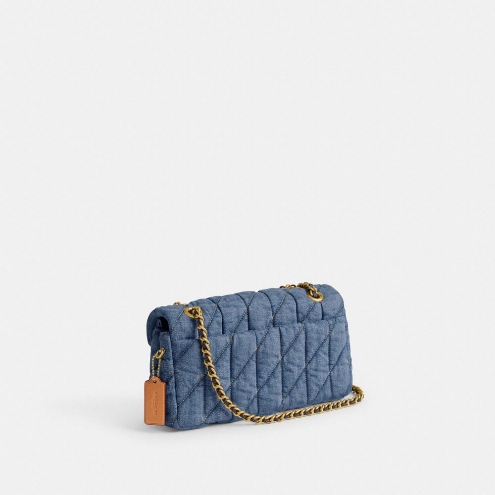 Coach Tabby 26 With Quilting Denim Schoudertassen Dames Blauw Indigo | NL_CH88355