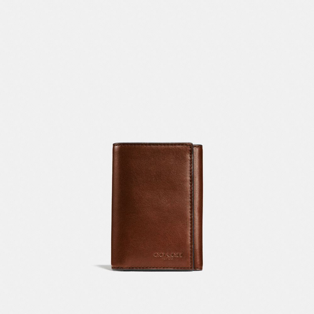 Coach Trifold Wallet Billfolds Heren Bruin | NL_CH35371